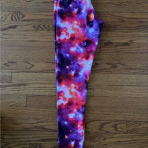 Women's Cosmic Galaxy Print Leggings